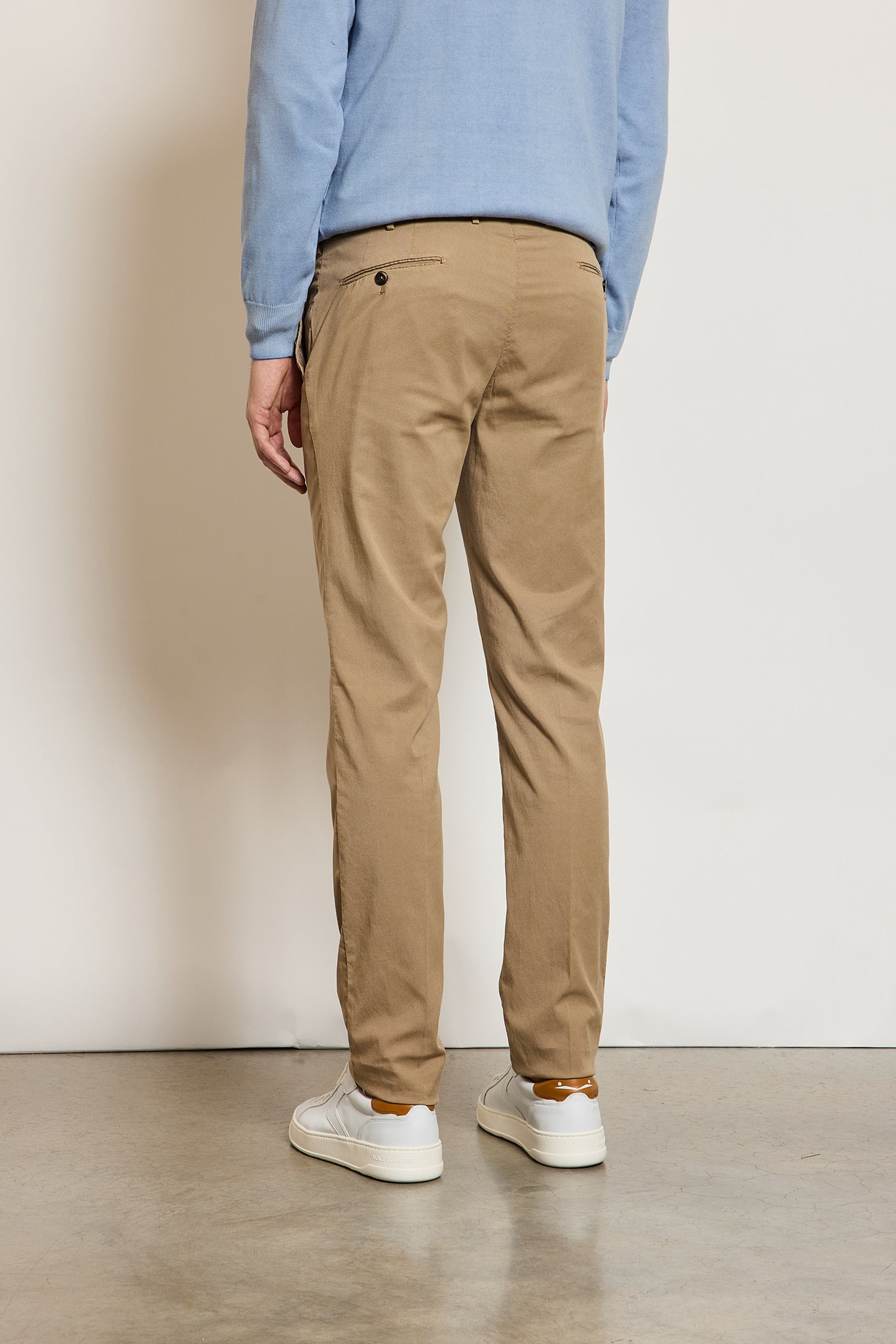PANTALON SLIM FIT BEIGE