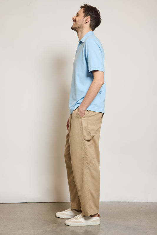 PANTALON MULTIPOCHES BEIGE