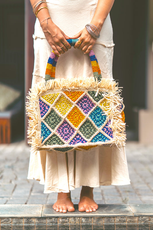 PANIER RAFFIA