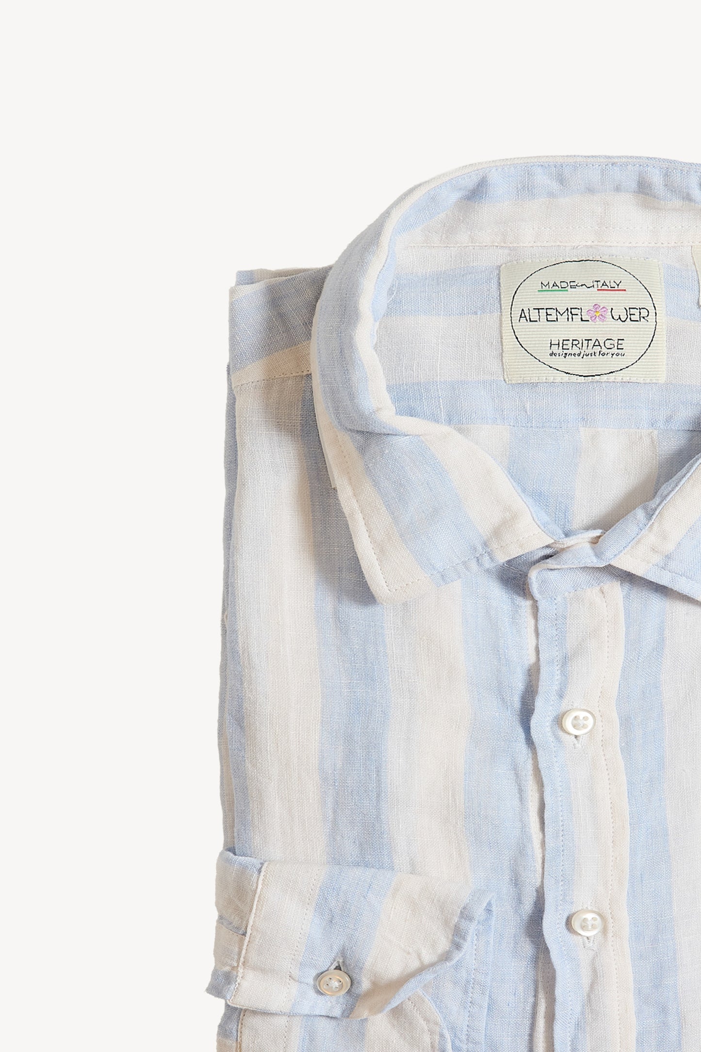 LINEN SHIRT SKY