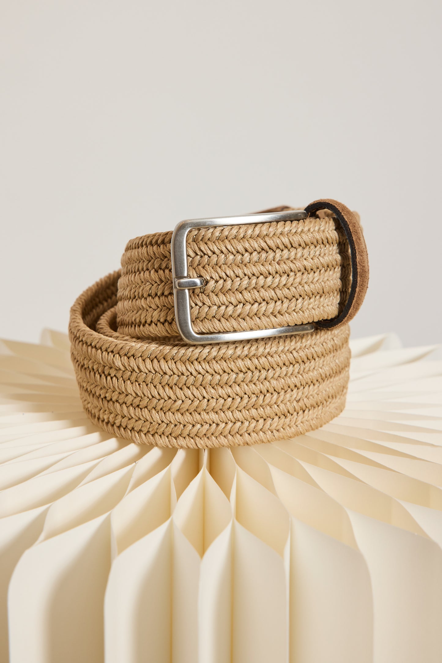 LINEN BELT BEIGE