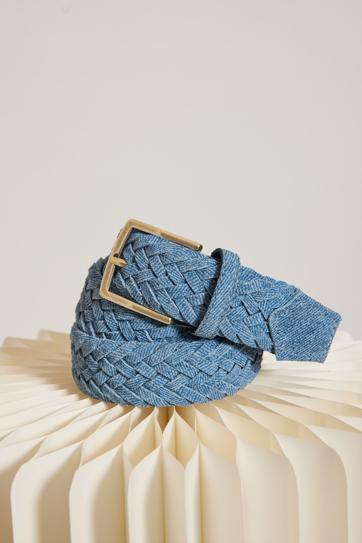 CEINTURE EN DAIM JEAN