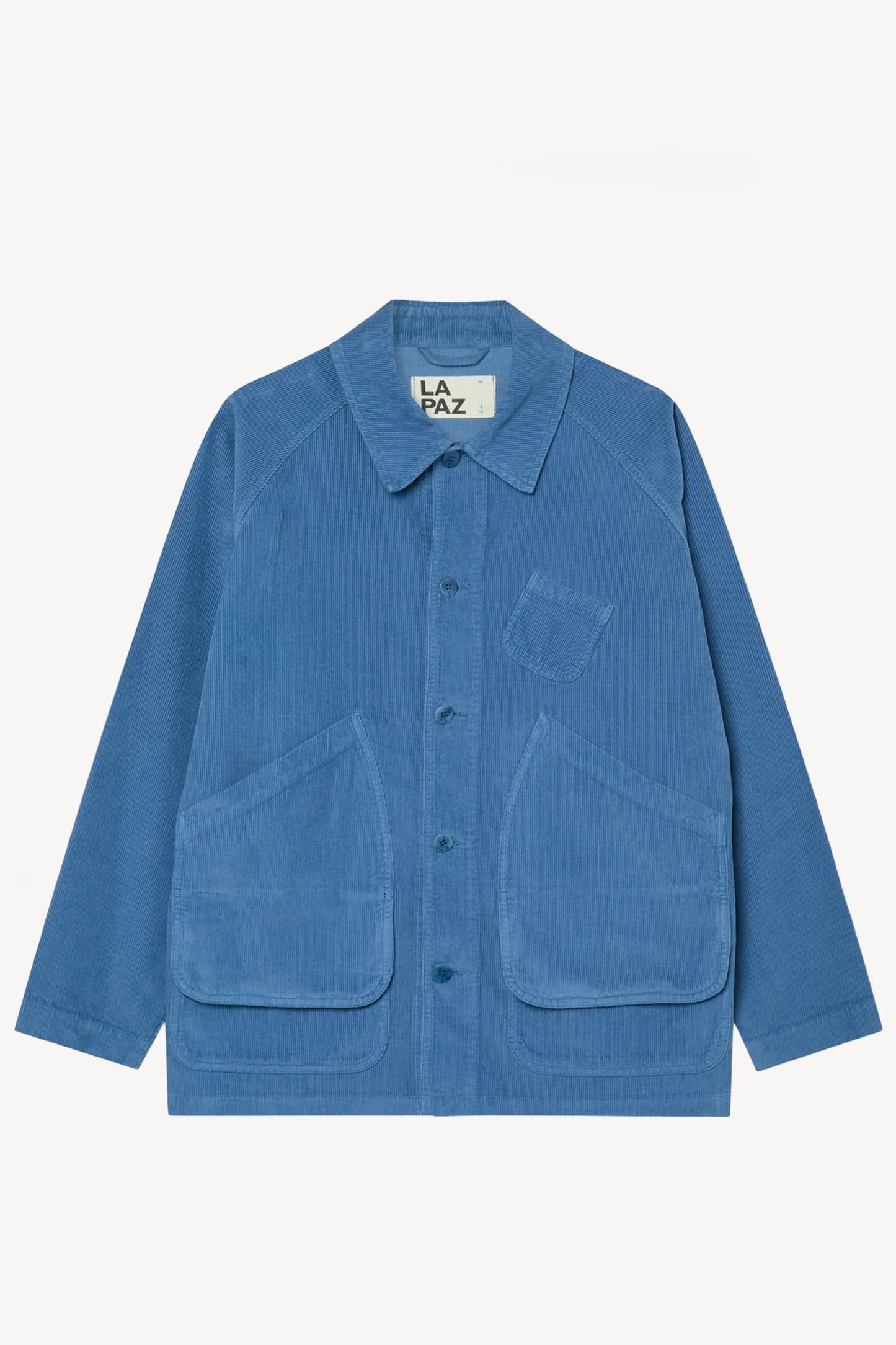 BLOUSON EN VELOURS BLEU