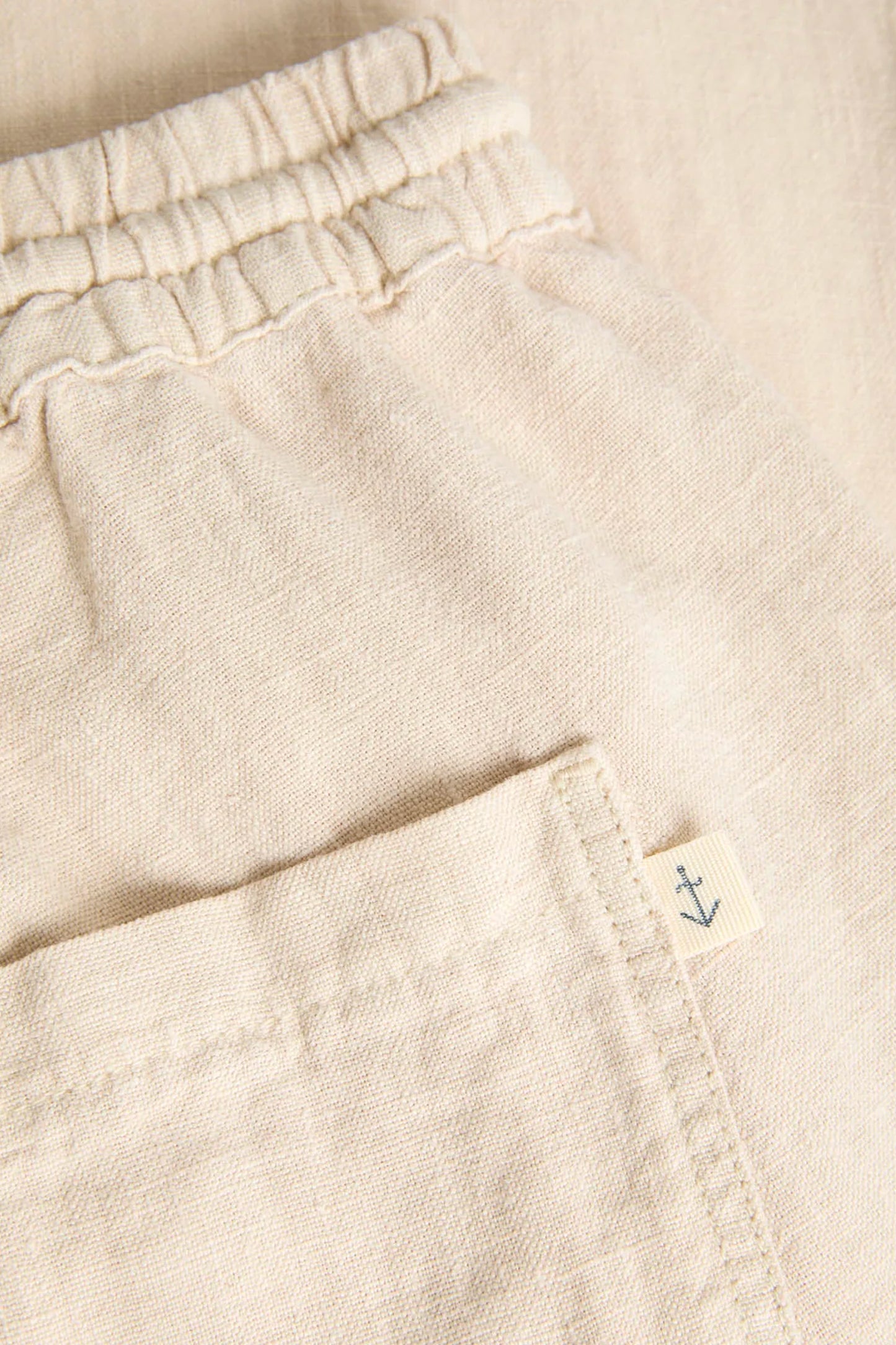 PANTALON EN LIN SABLE