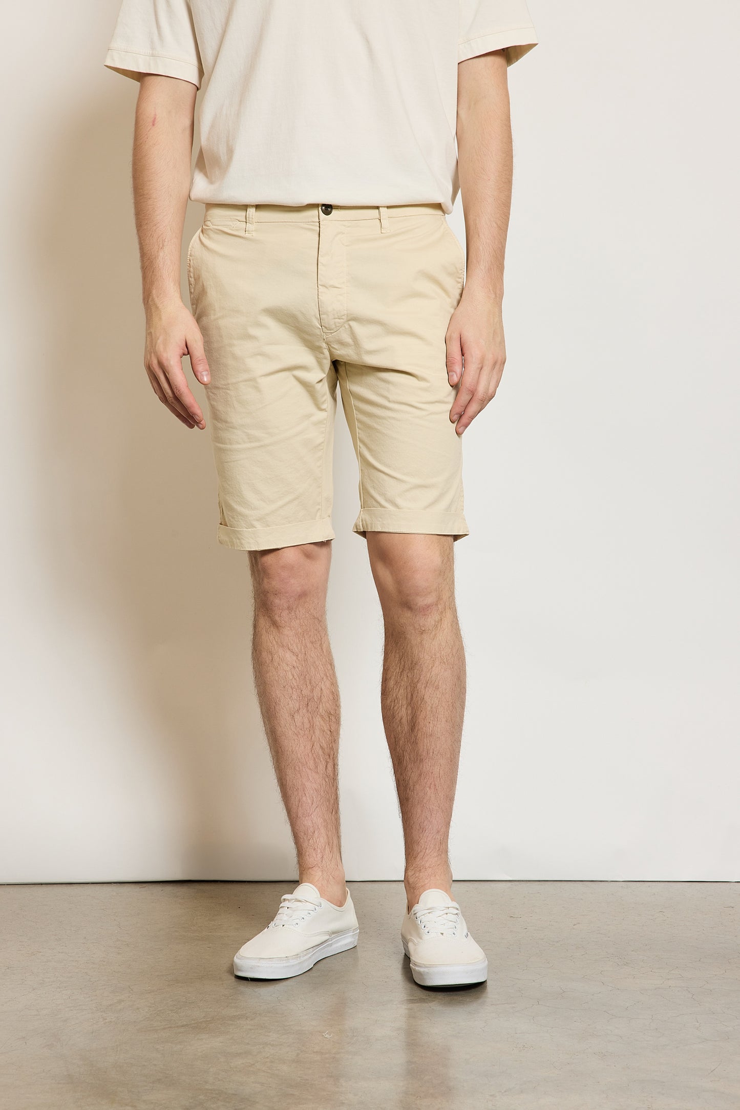 BERMUDA POPELINE BEIGE