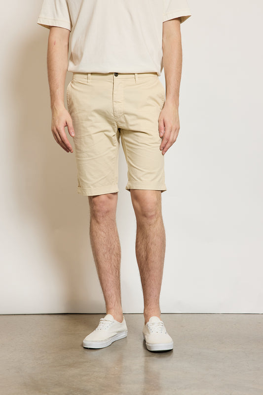 BERMUDA POPELINE BEIGE