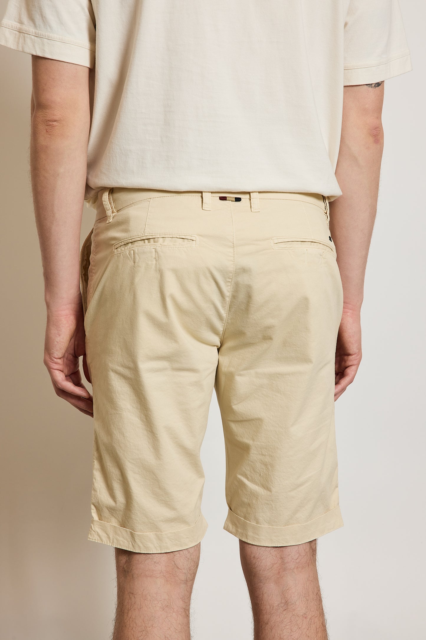 BERMUDA POPELINE BEIGE