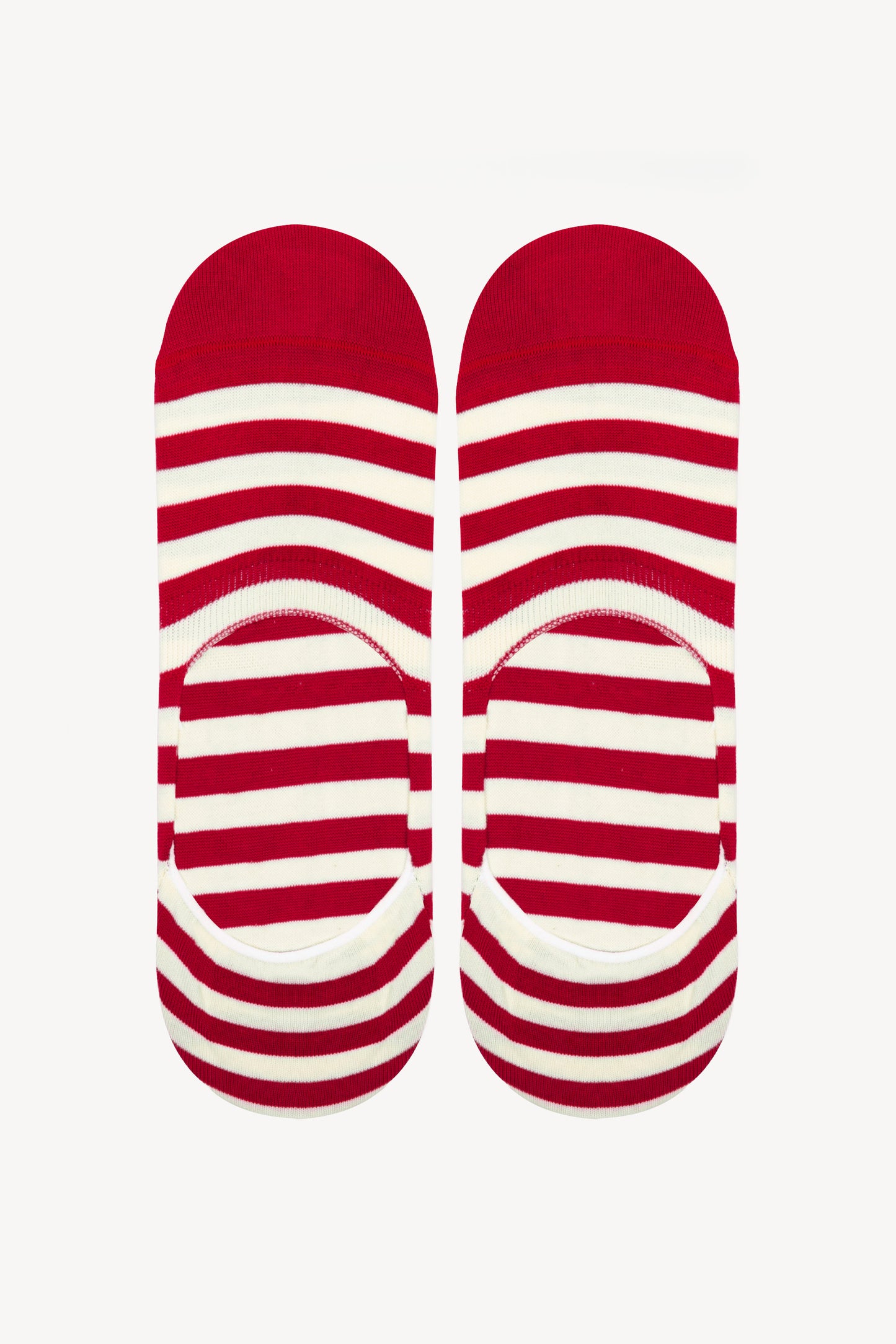 STRIPED SOCKS RED