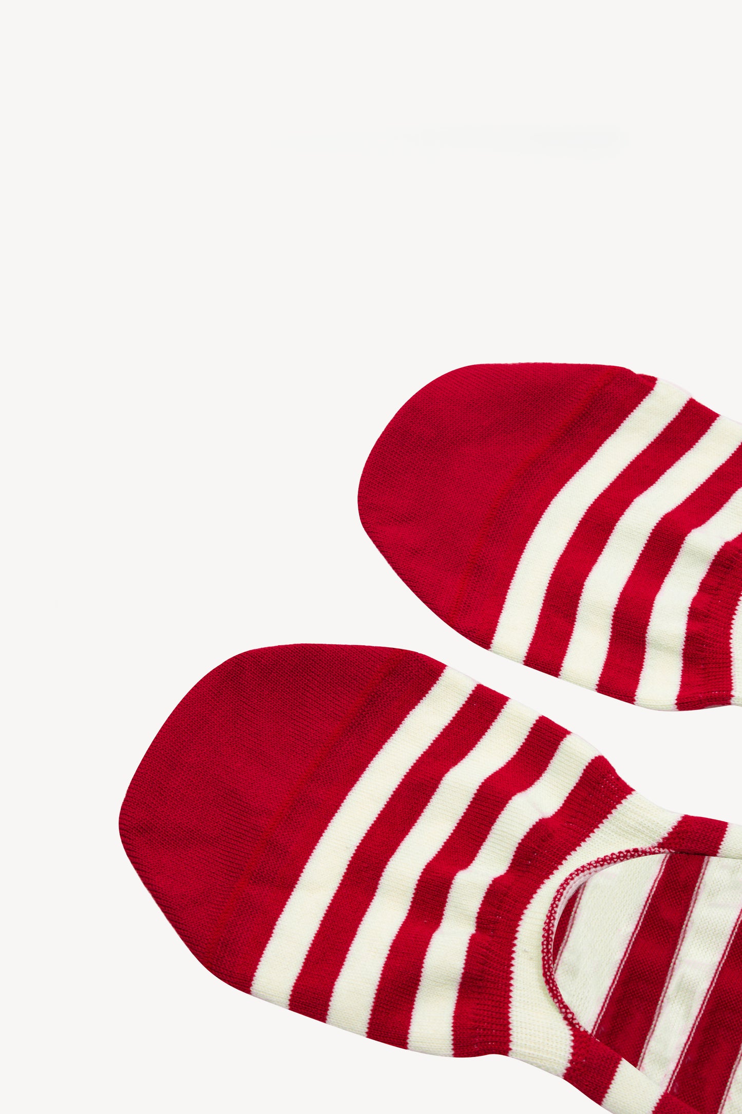 STRIPED SOCKS RED