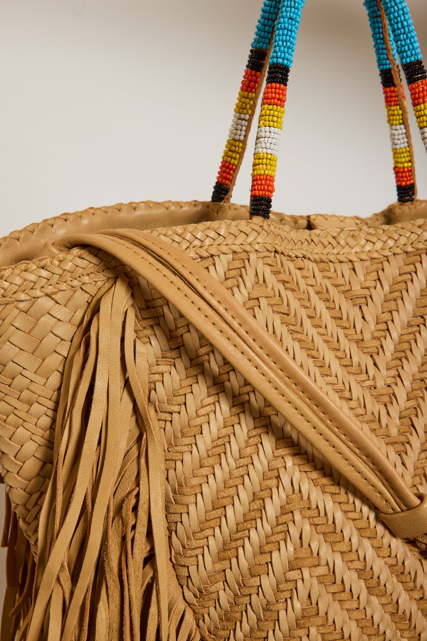 CABAS TRÉSSÉ NATUREL