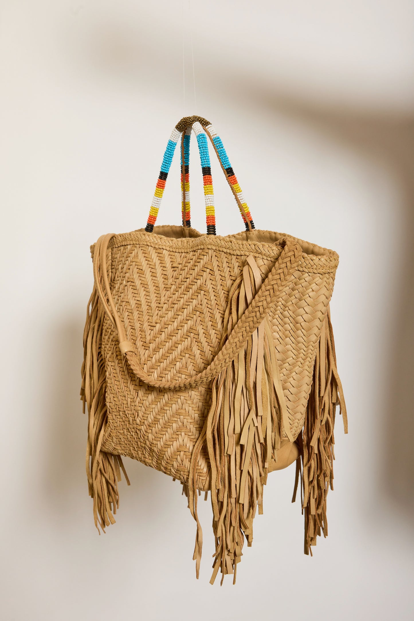 CABAS TRÉSSÉ NATUREL