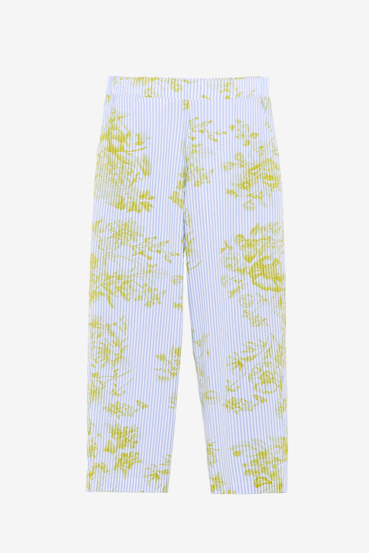 POPLIN TROUSERS YELLOW