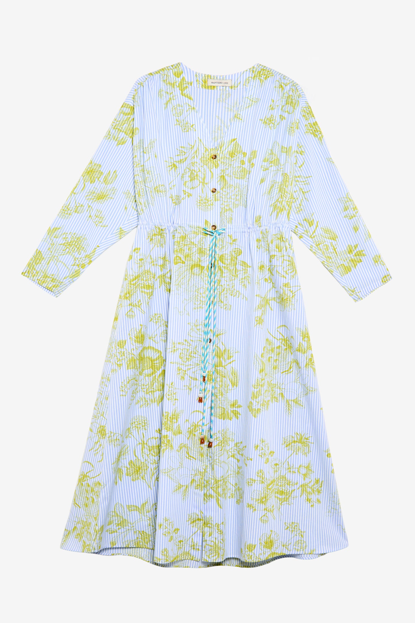 POPLIN DRESS YELLOW