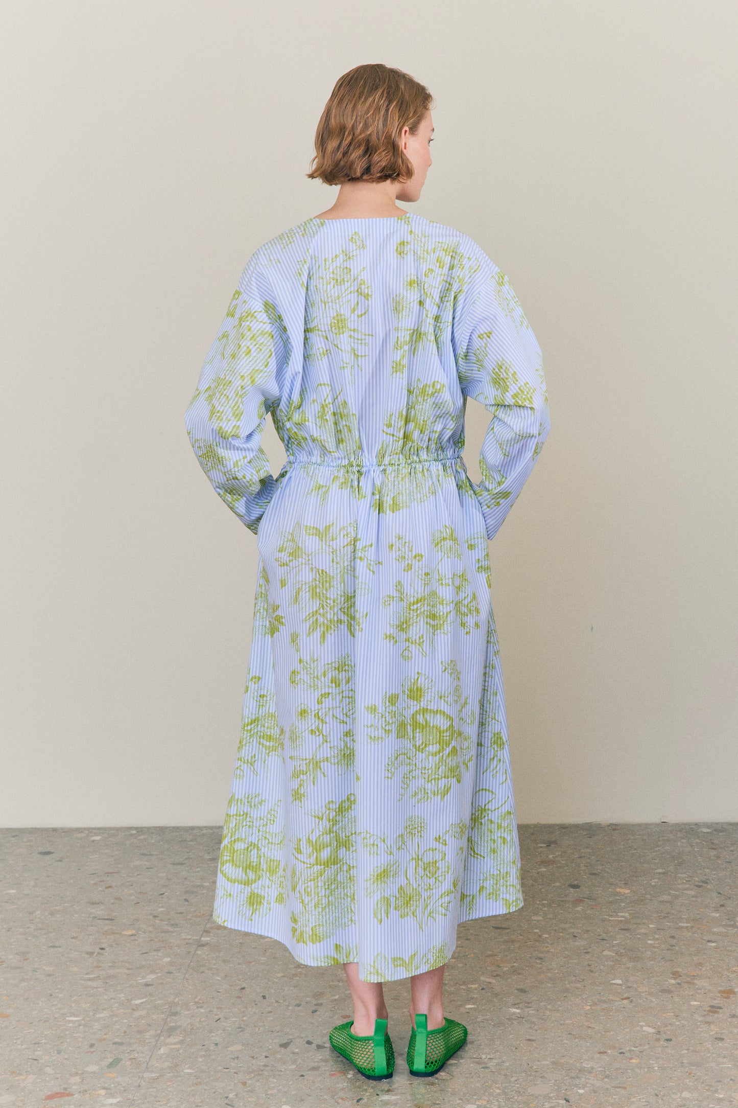 POPLIN DRESS YELLOW