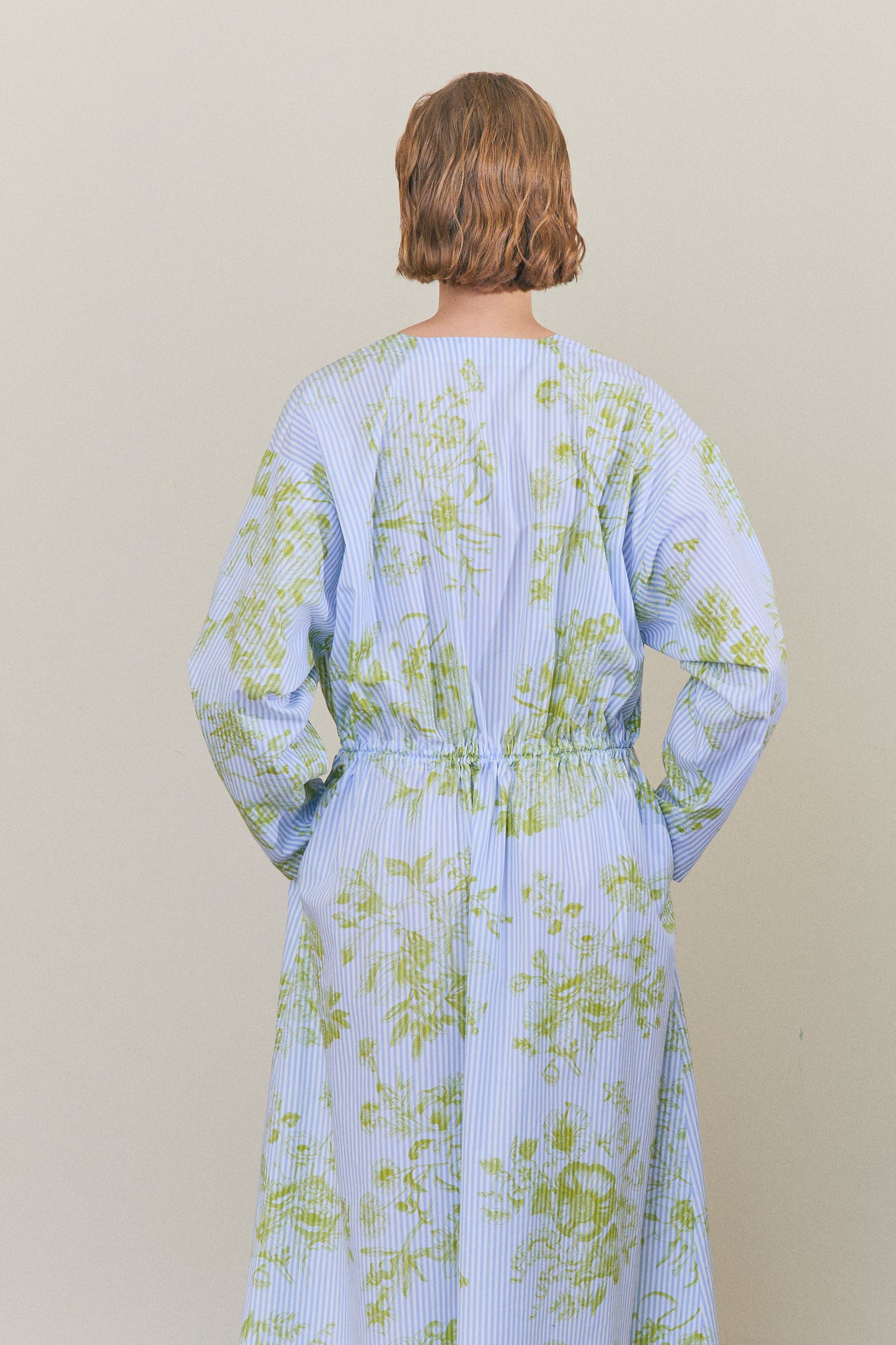 POPLIN DRESS YELLOW