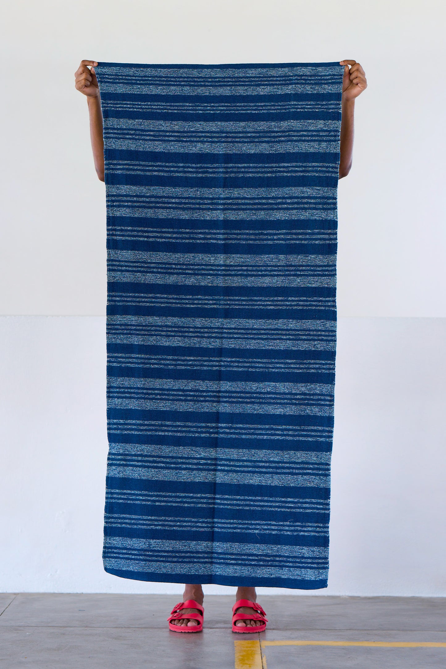 STRIPED NAPKINS NAVY