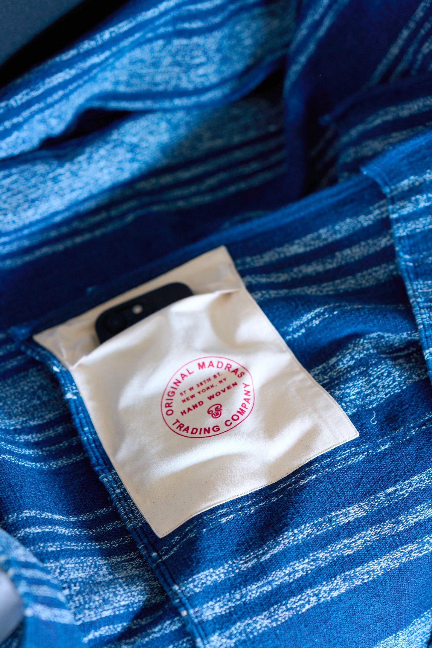 STRIPED NAPKINS NAVY