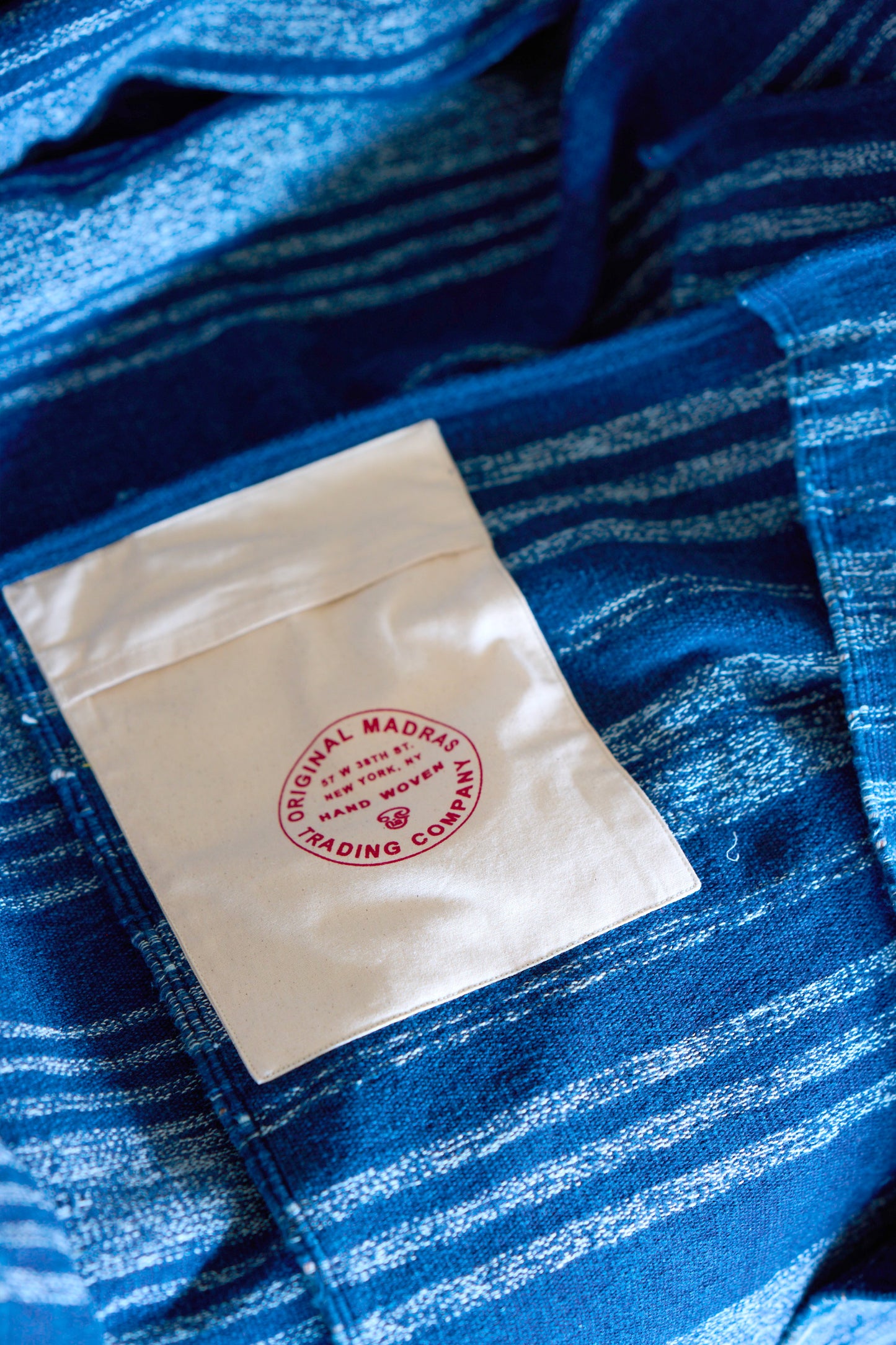 STRIPED NAPKINS NAVY