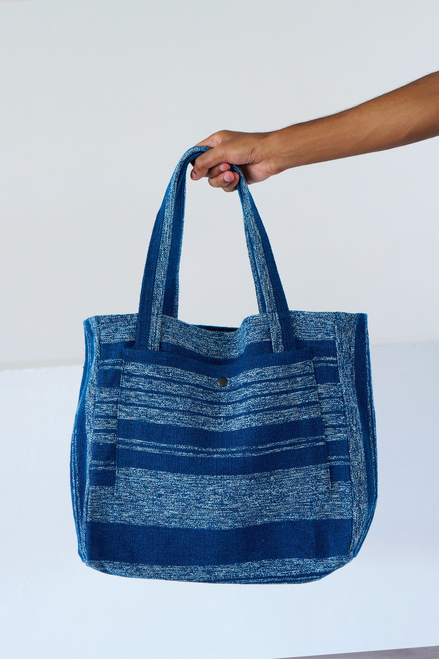 SAC À RAYURES MARINE