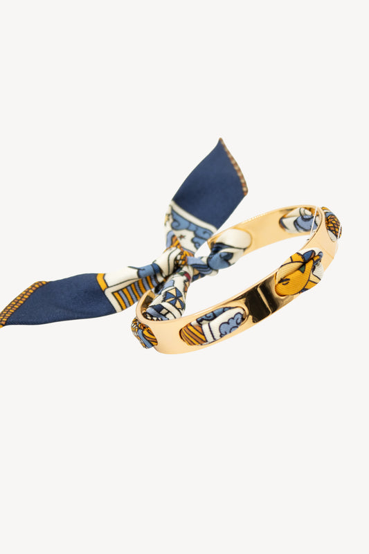 MANCHETTE & SOIE bleue