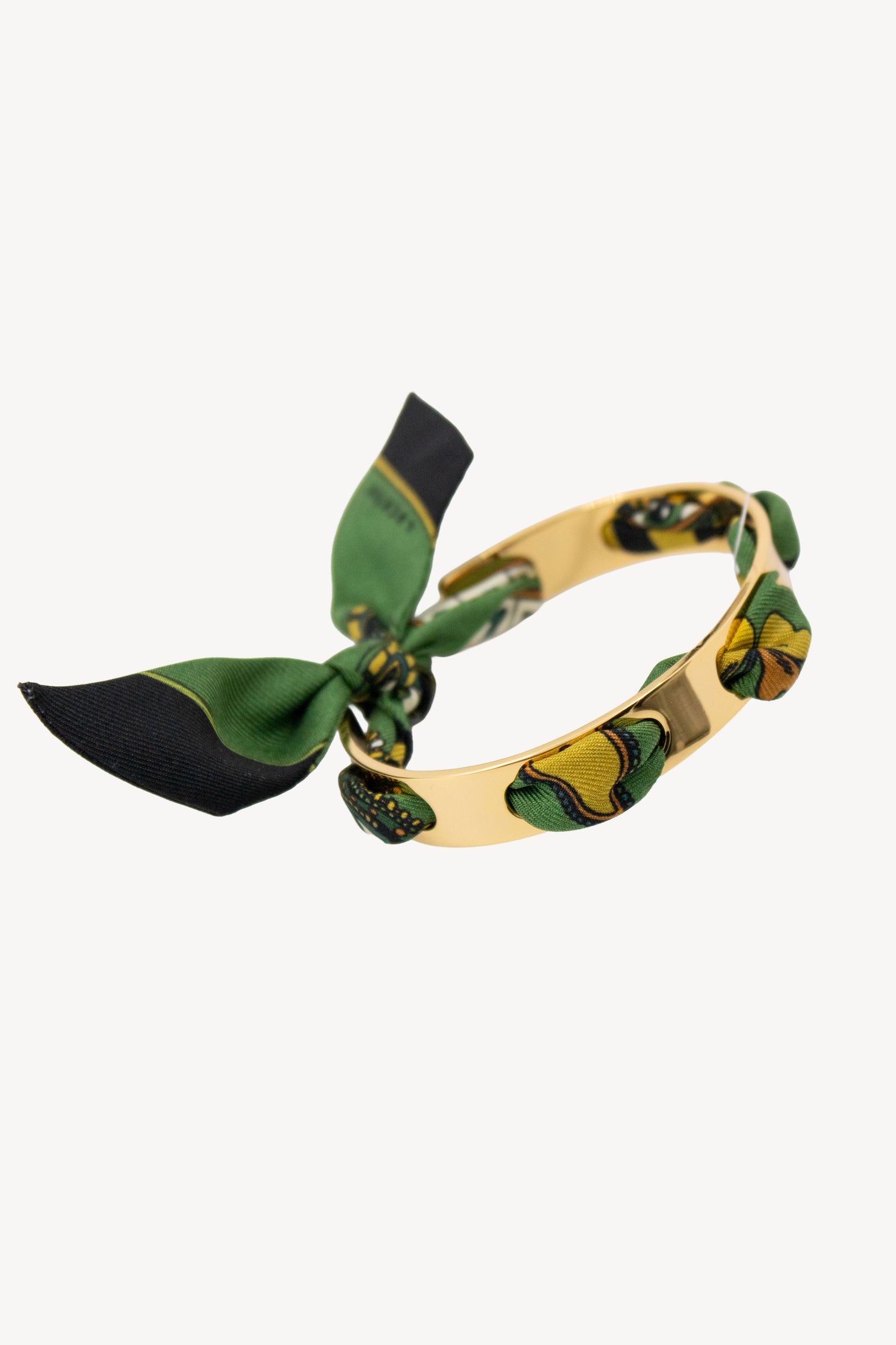 SILK BRACELET khaki
