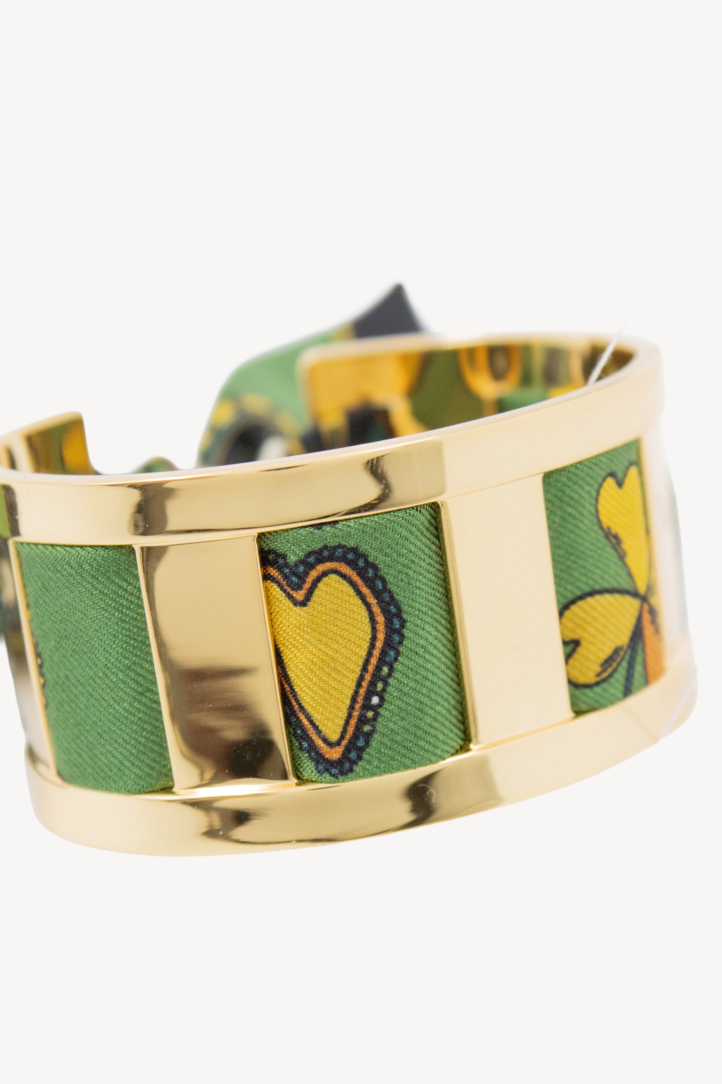 MAXI SILK BRACELET khaki