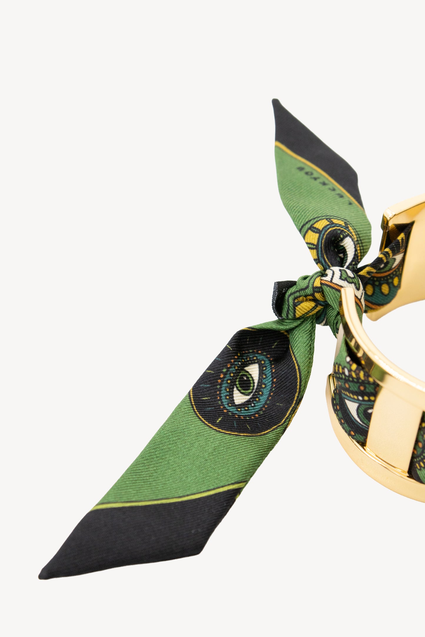 MAXI SILK BRACELET khaki