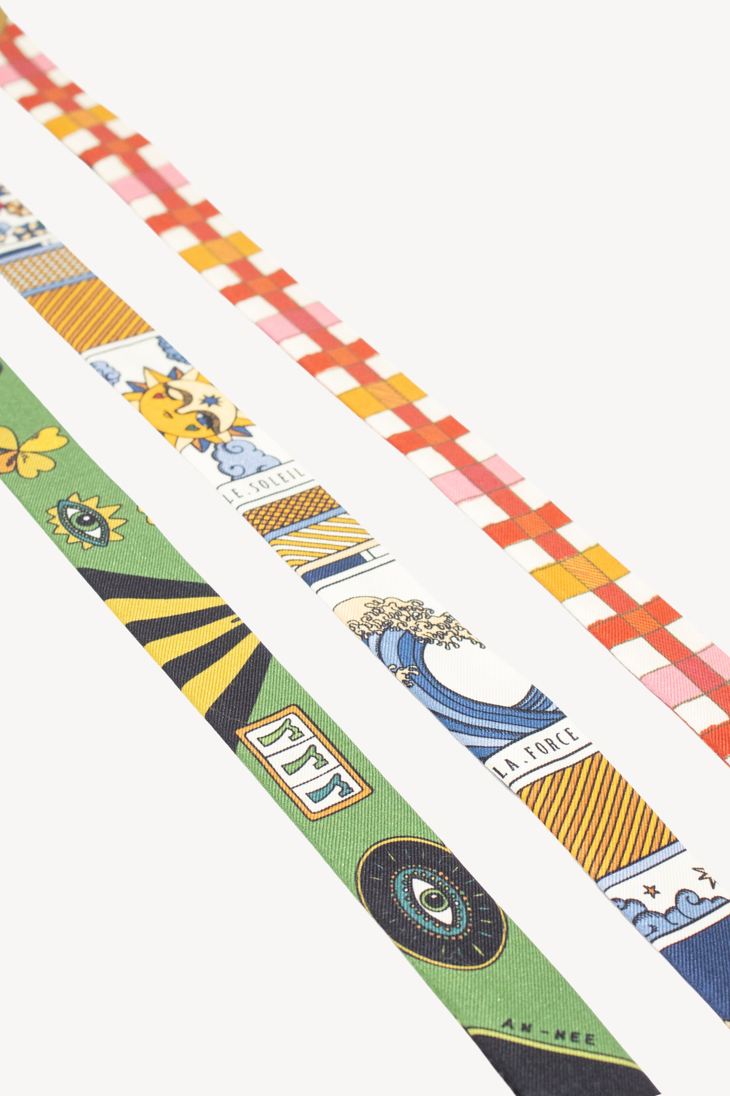 MAXI SILK BRACELET khaki