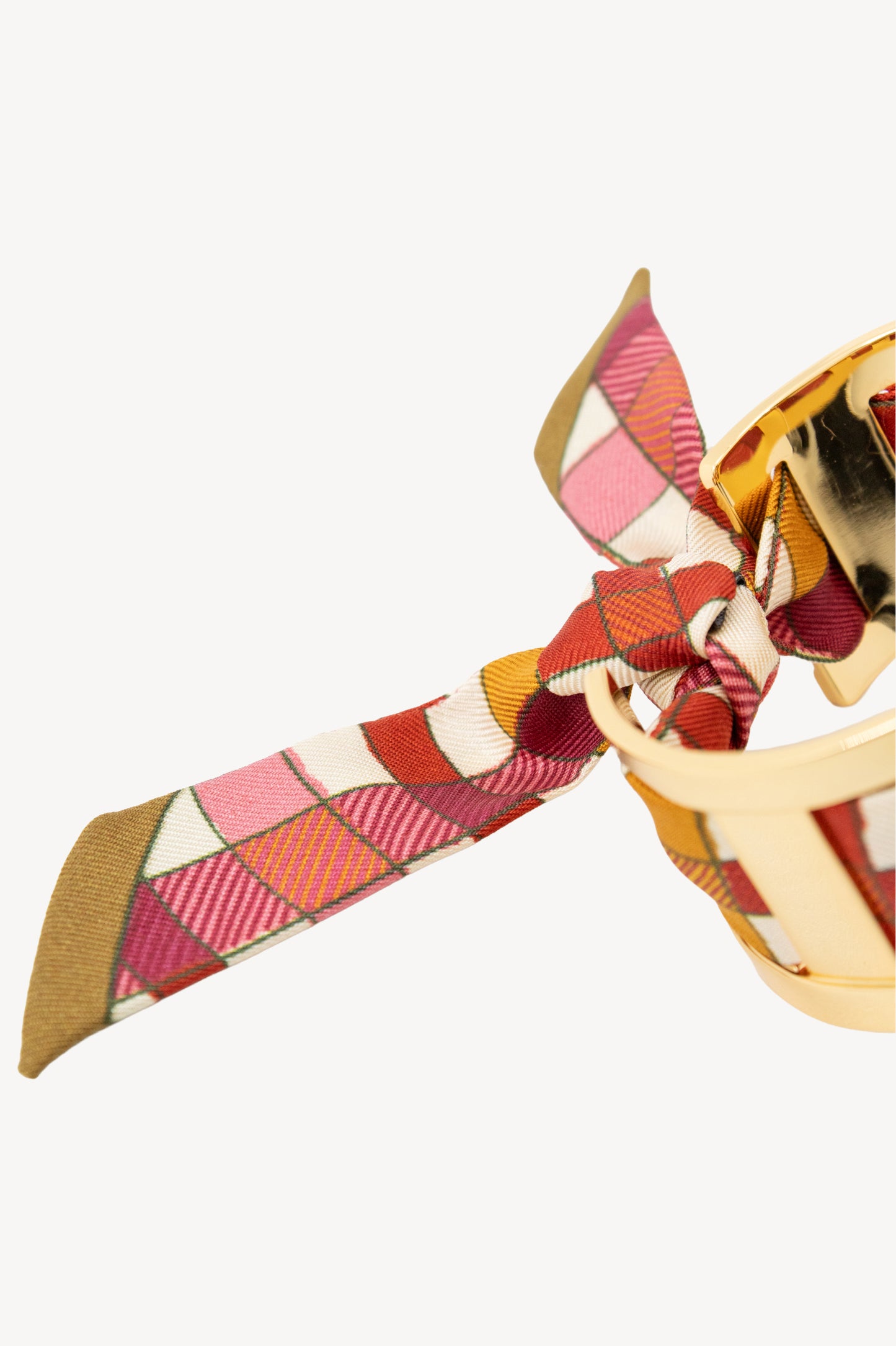 MAXI SILK BRACELET pink