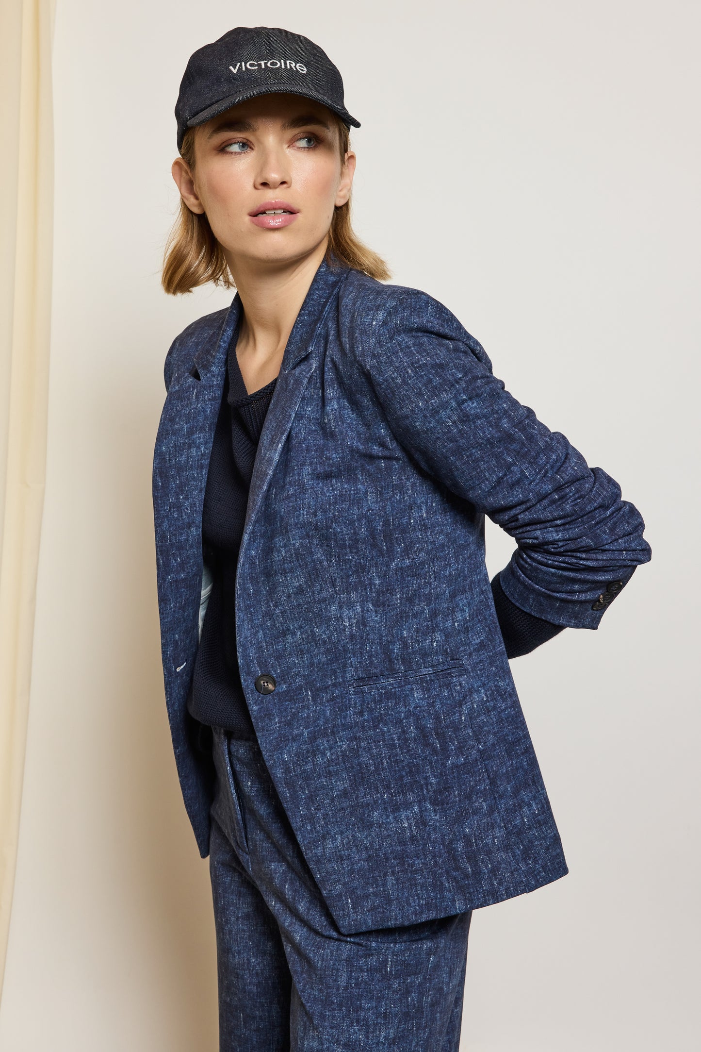 JERSEY JACKET DENIM
