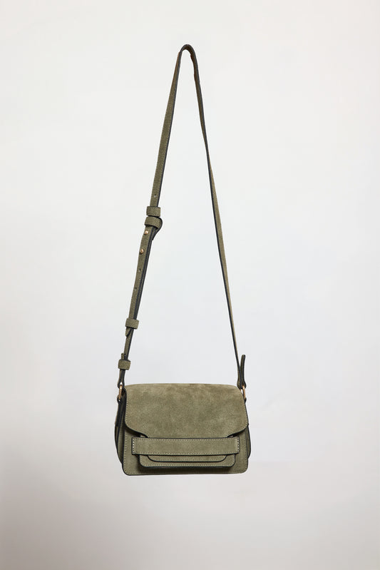 MINI SAC À RABAT SAUGE