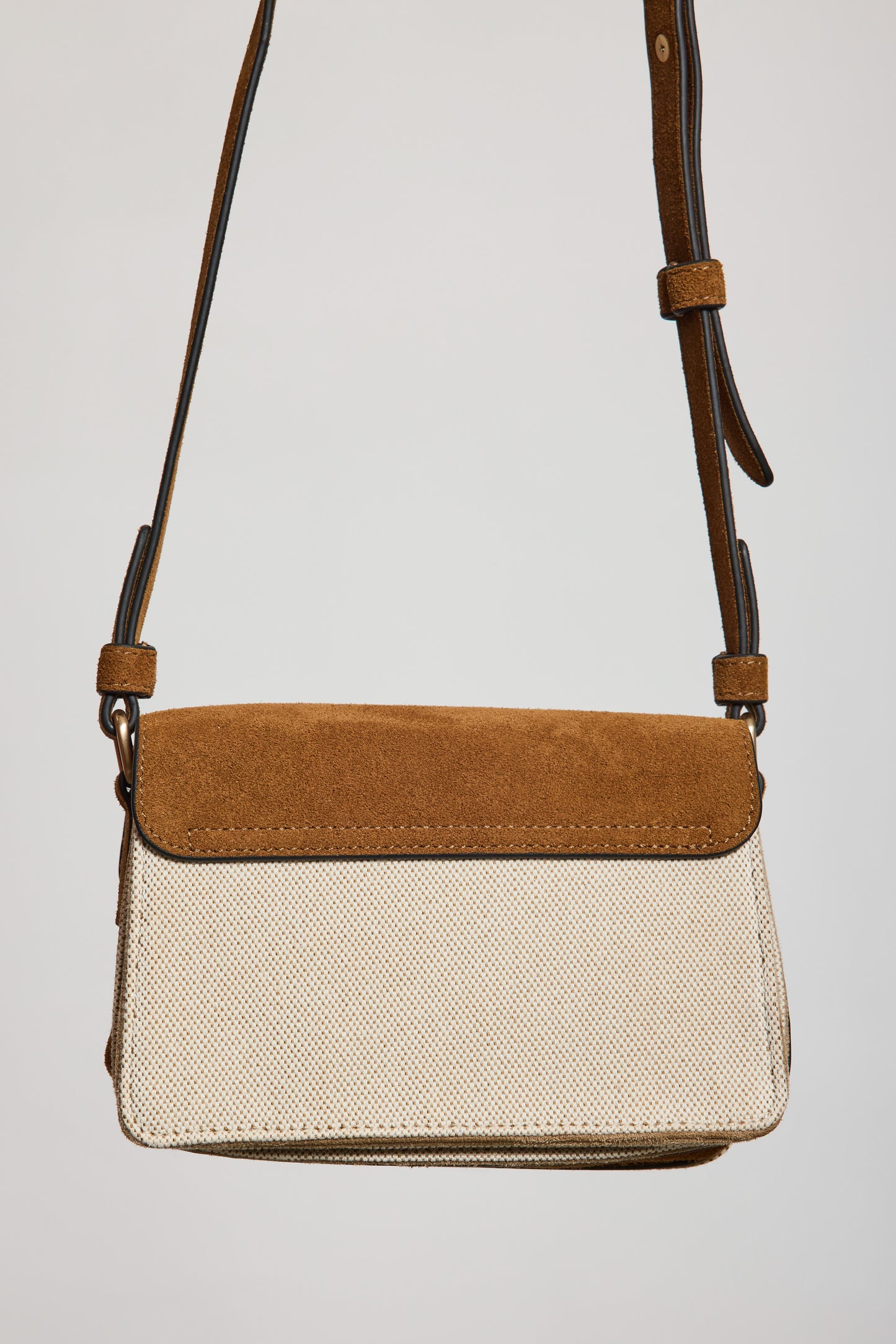 SMALL BAG WITH FLAPS BICOLORED