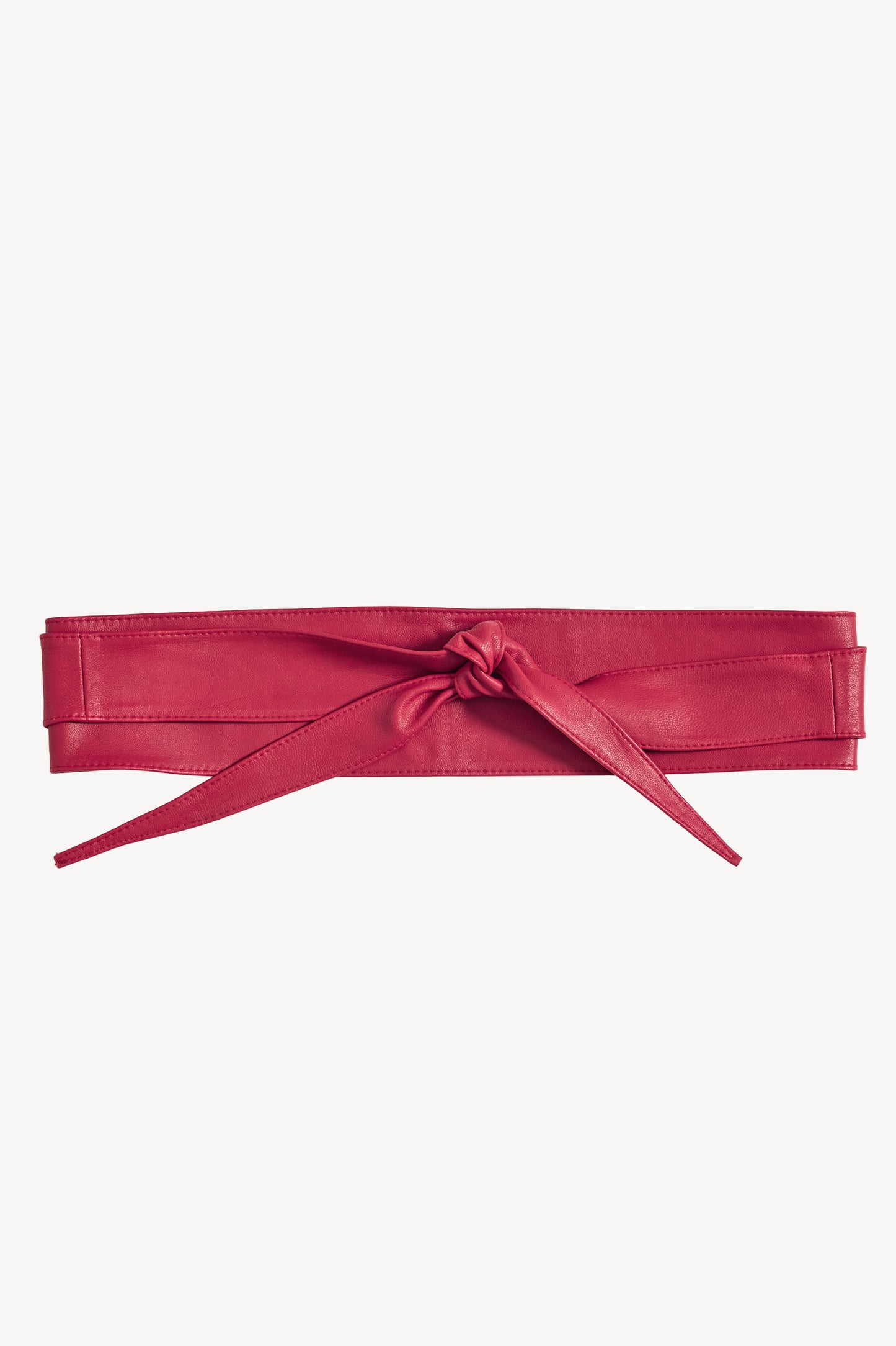 CEINTURE EN CUIR FUXIA