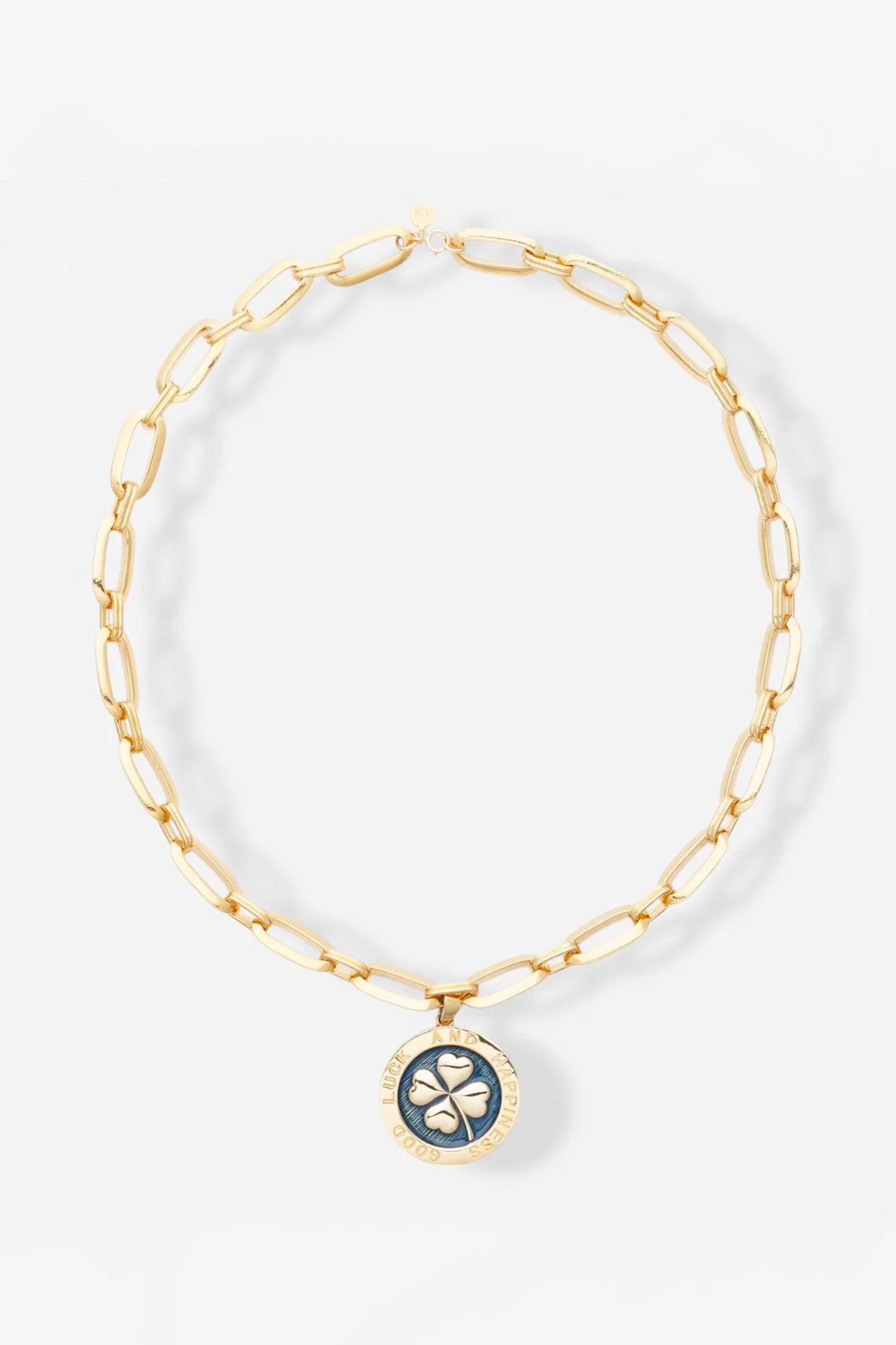 SHARMROCK MEDAL BLUE