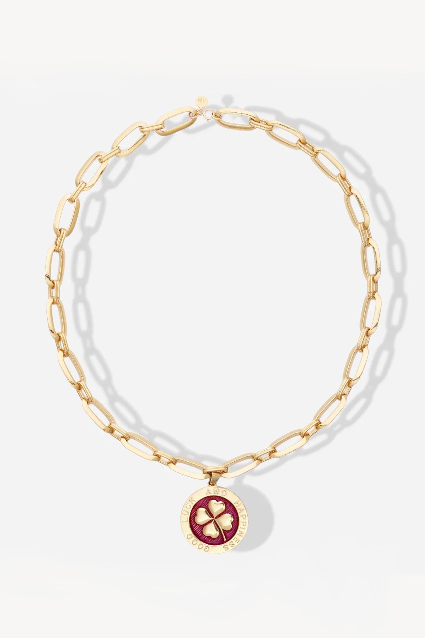 SHARMROCK MEDAL PLUM