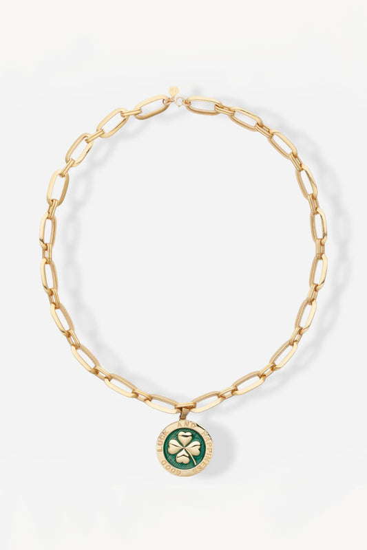 MÉDAILLE TREFLE VERT