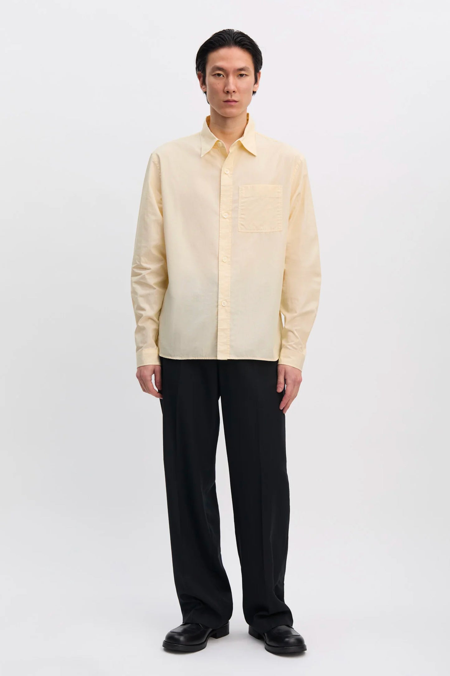 POPLIN SHIRT YELLOW