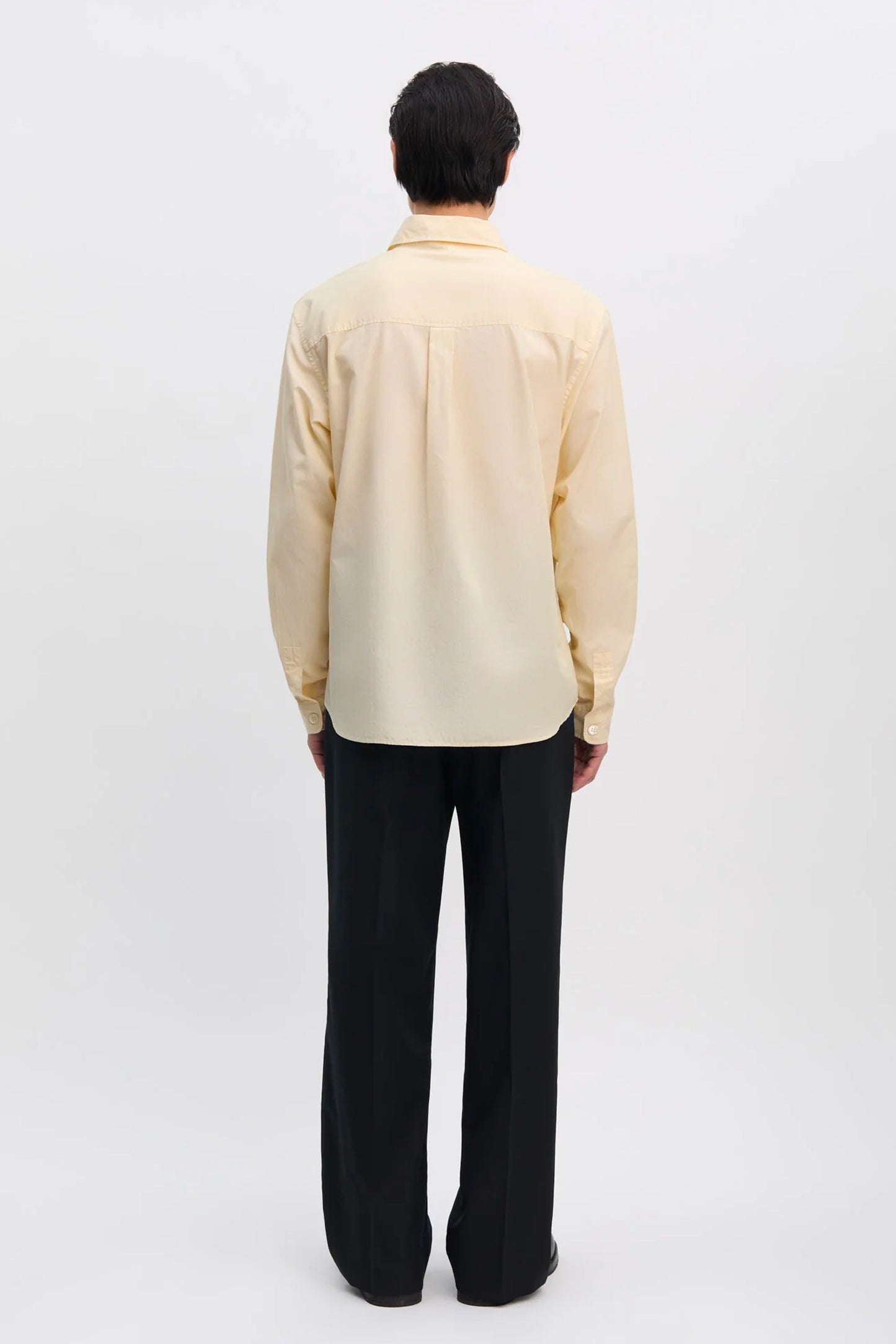POPLIN SHIRT YELLOW