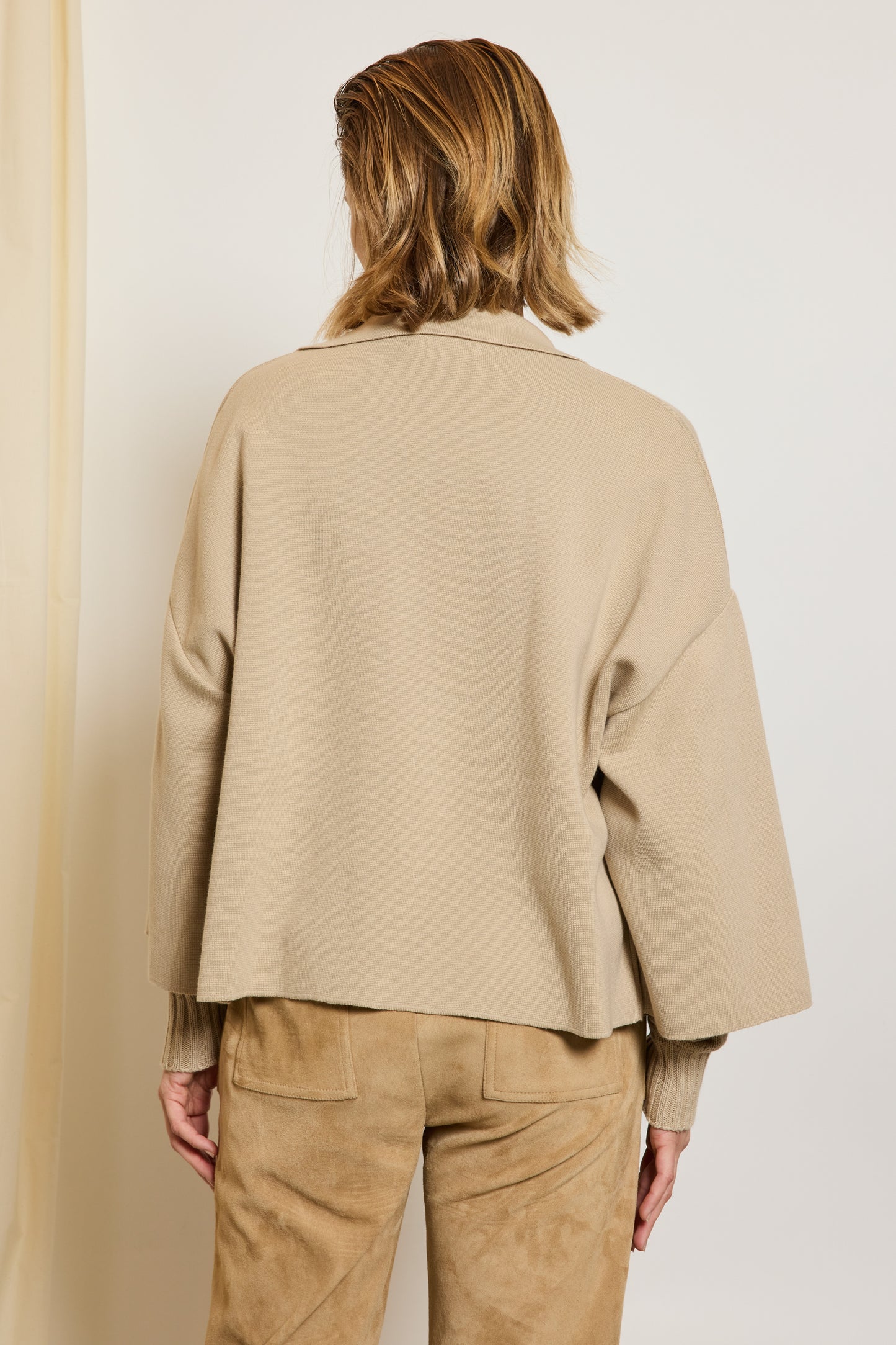 VESTE PUNTO MILANO BEIGE