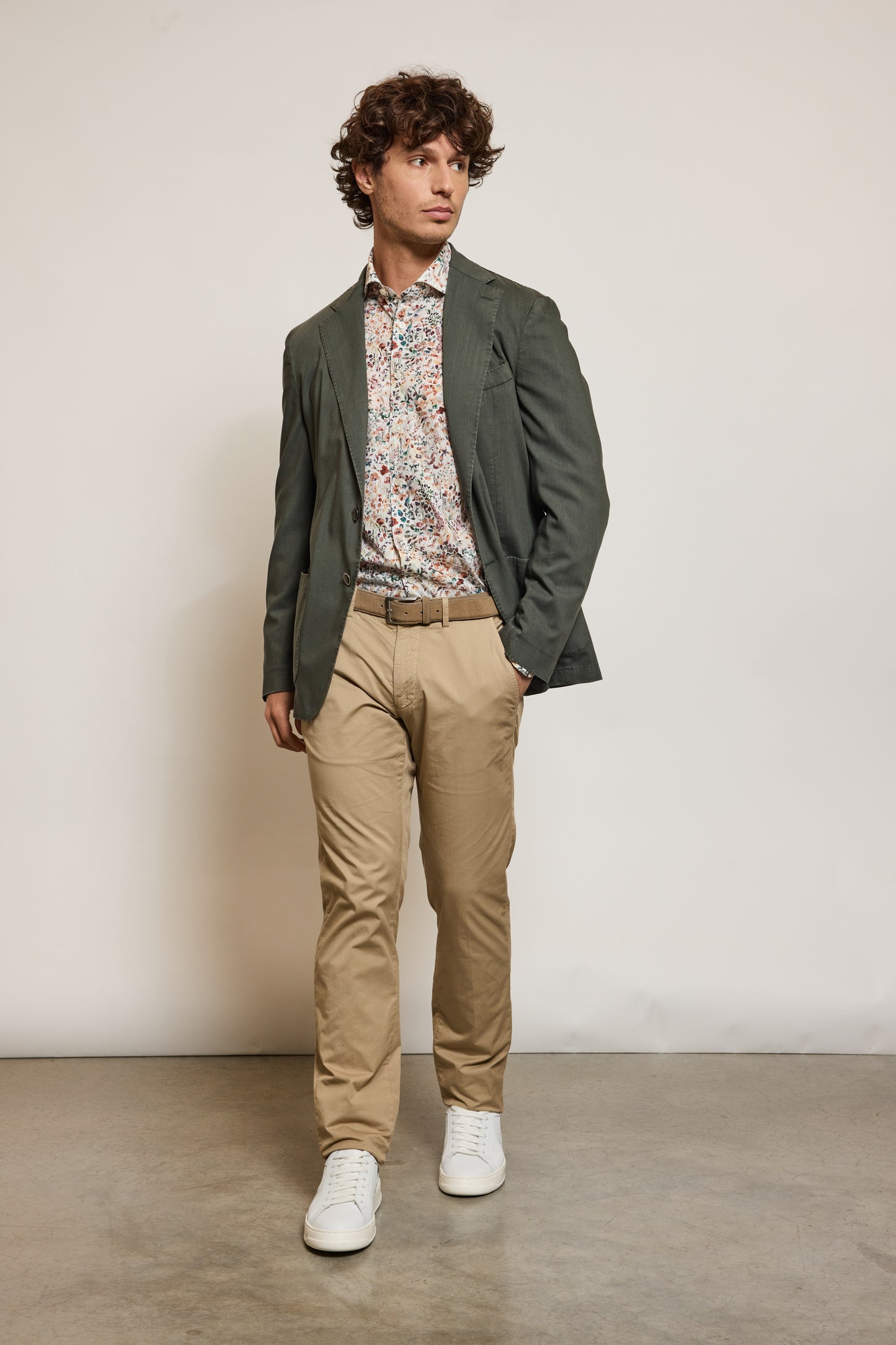 VESTE LAINE FROIDE VERT FORET