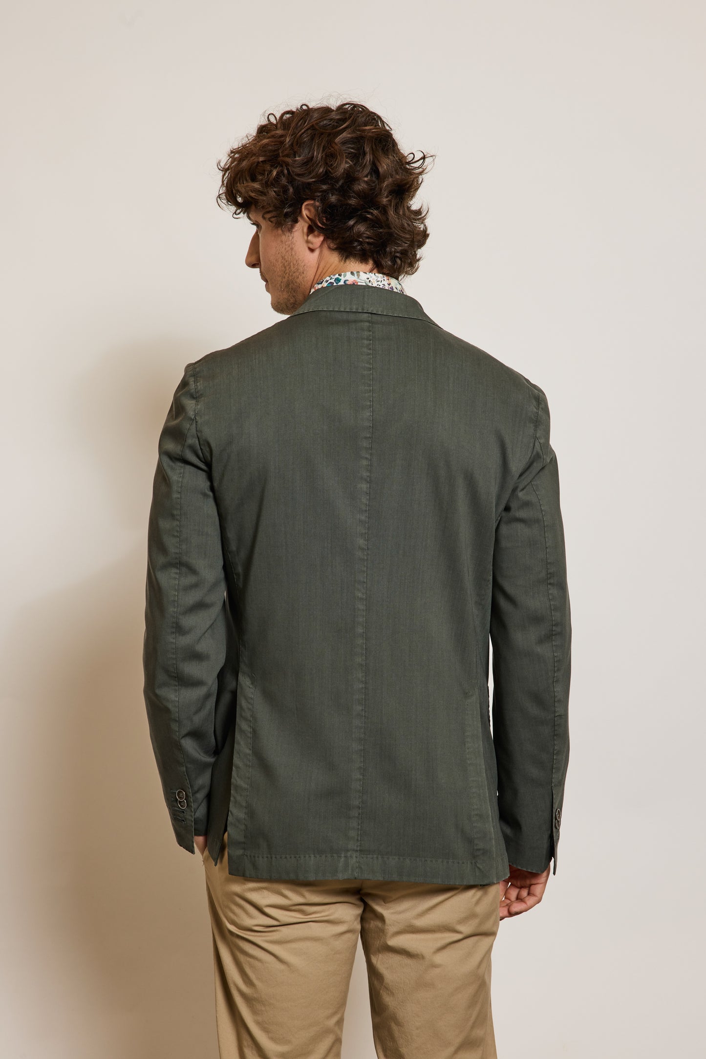 VESTE LAINE FROIDE VERT FORET