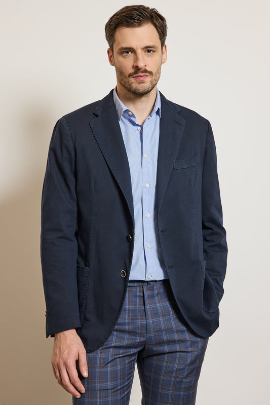 VESTE EN COTON MARINE