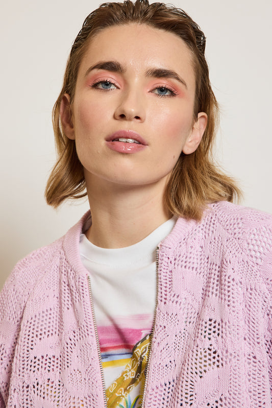 TEDDY EN CROCHET ROSE