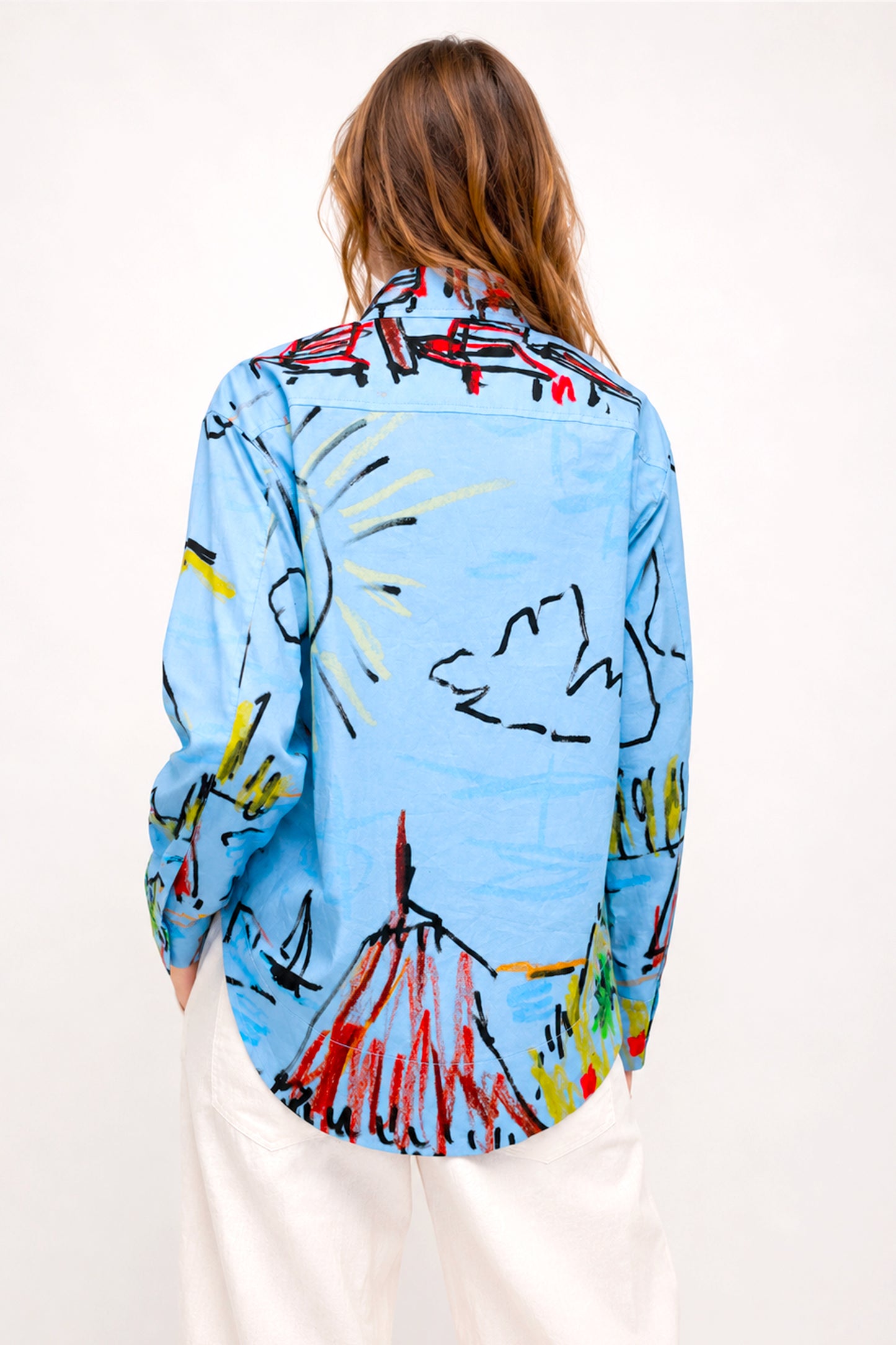 POST CARD SHIRT BLUE