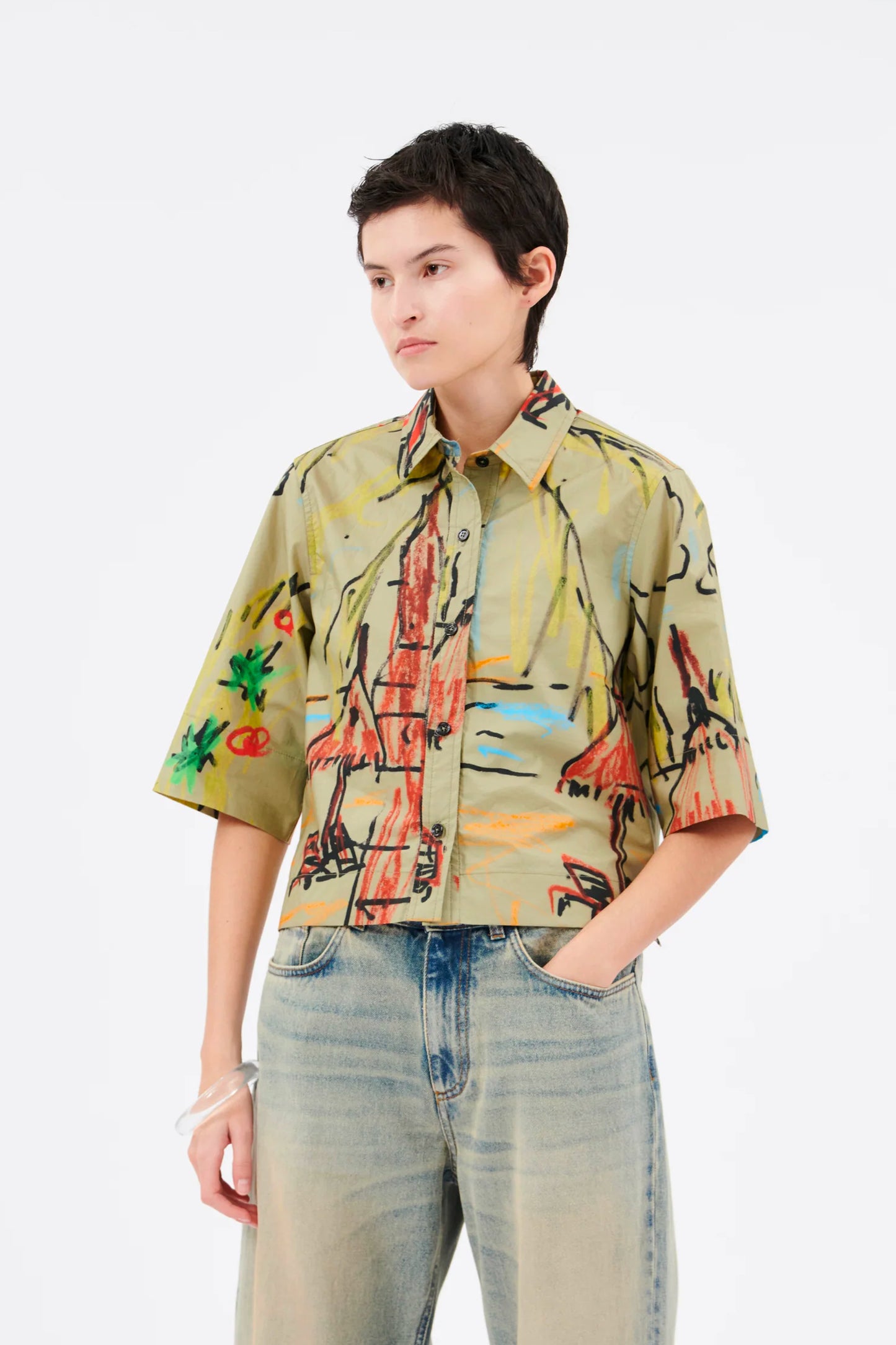 POST CARD SHIRT KHAKI