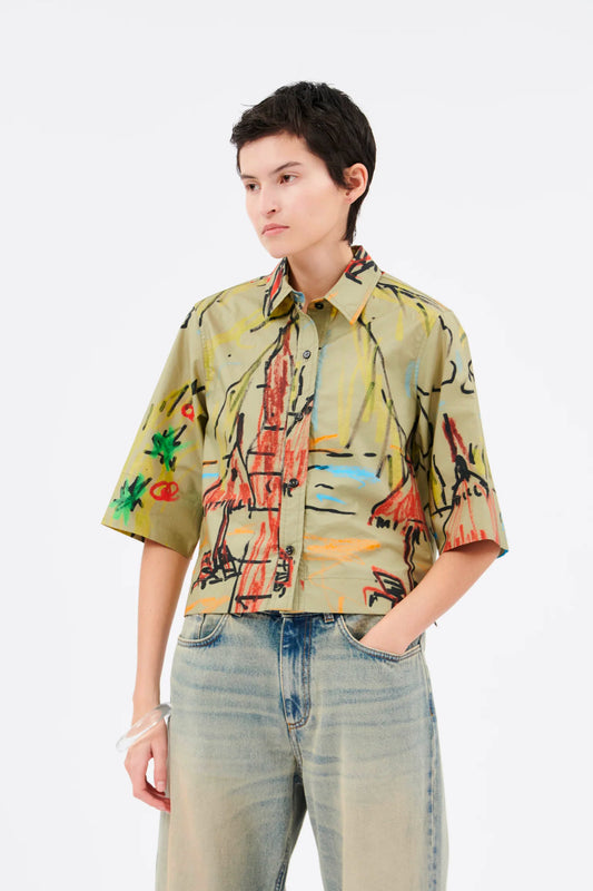POST CARD SHIRT KHAKI