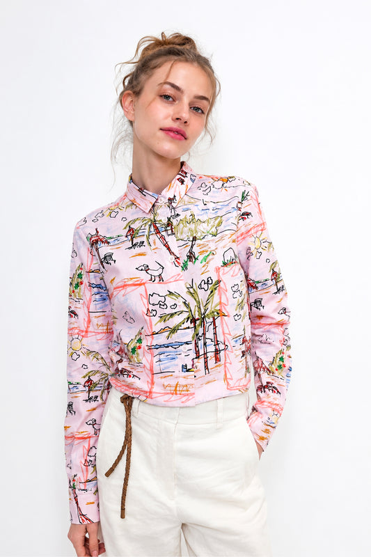 REMINI SHIRT PINK