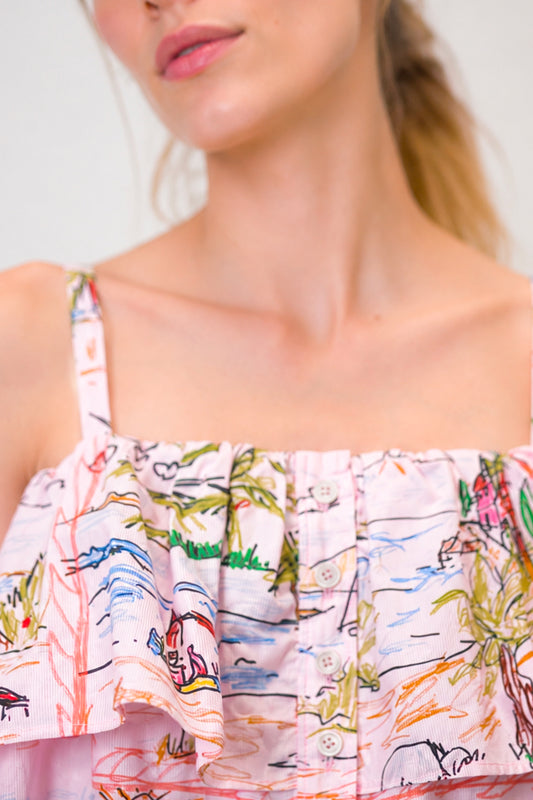REMINI TOP PINK