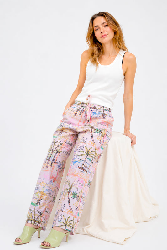 REMINI PANTS PINK