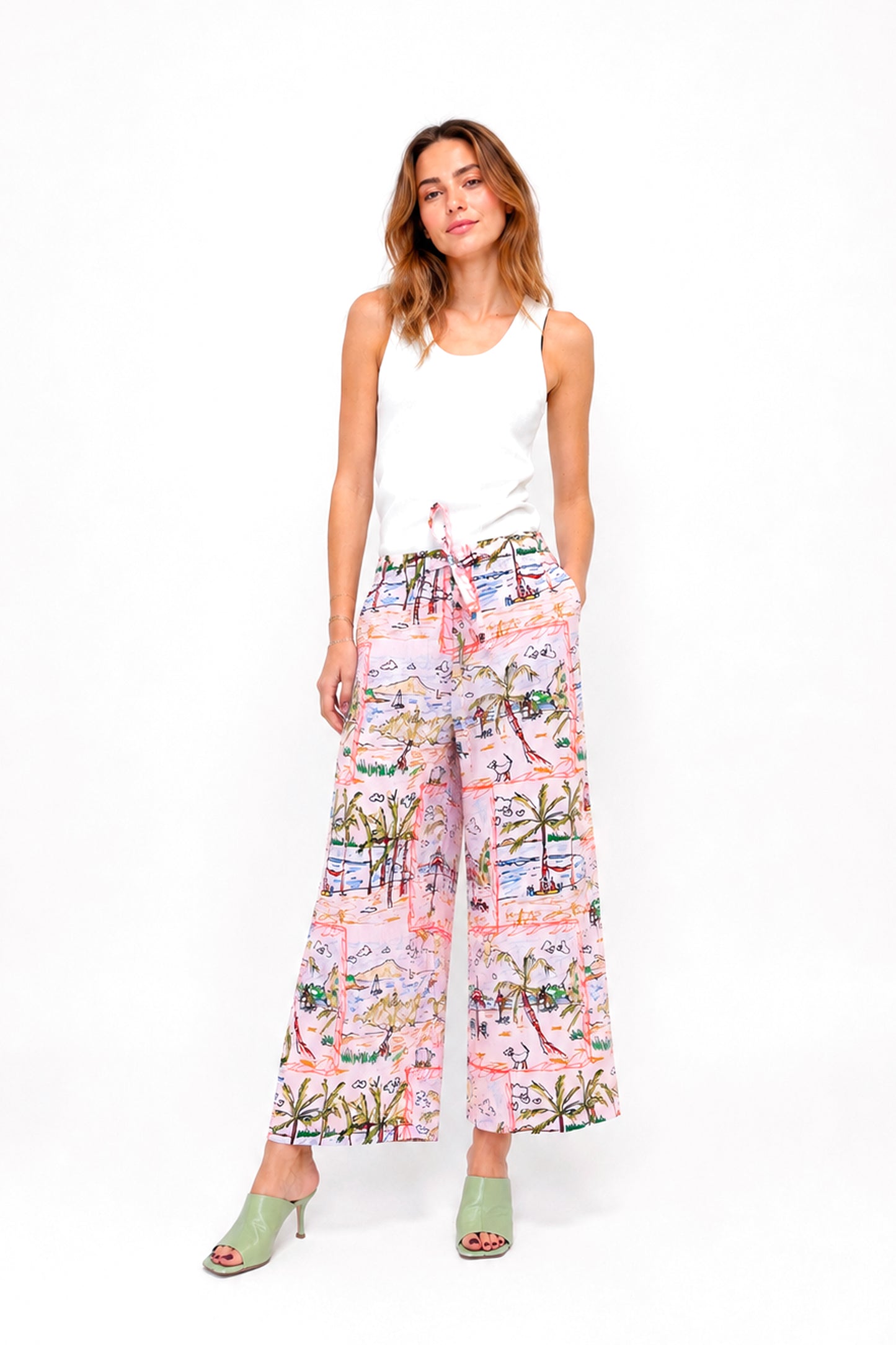 PANTALON REMINI ROSE